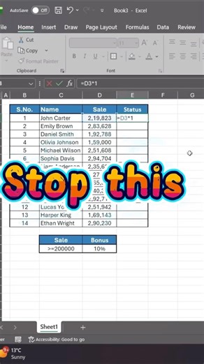 Level Up Your Excel Skills! 📊