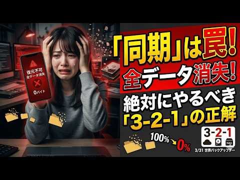 世界バックアップデーに誓う！思い出の写真を一生失わないための「3-2-1ルール」とは