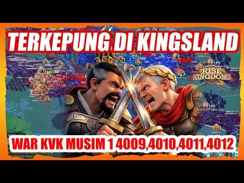 TERKEPUNG DI KINGSLAND !! WAR ROK KVK 1 4009 4012 VS 4010 4011 !!