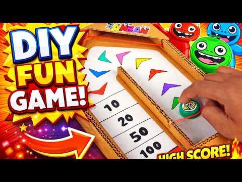 Amazing DIY Board Game from Cardboard | Fun & Easy