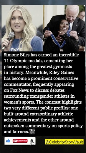 Simone Biles’ 11 Olympic Medals vs. Riley Gaines’ Media Spotlight! ❤