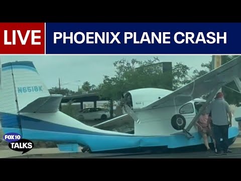 🔴LIVE: Small plane crashes in Phoenix; US blockade of Iranian ports | FOX 10 Talks