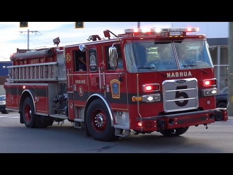 Nashua Fire Rescue Engine 5 Responding 10/16/25