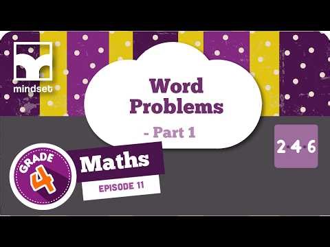 Numbers, Operations & Relationships: Word Problems - Part 1