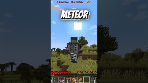 Testing a variety of strange and meatier explosive blocks in Minecraft