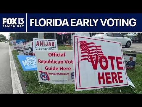 Florida early voting: Who is turning out?
