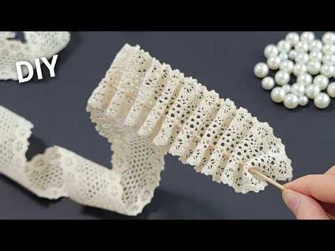 VERY EASY! I Made Them in Just Minutes and SOLD them all! Genius DIY Idea with old lace