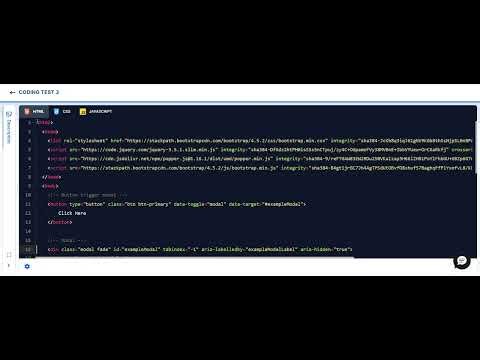 Build Your Own Responsive Website Coding Test - 3