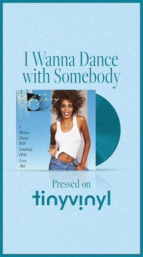 "I Wanna Dance With Somebody / So Emotional" on 4" Tiny Vinyl!
