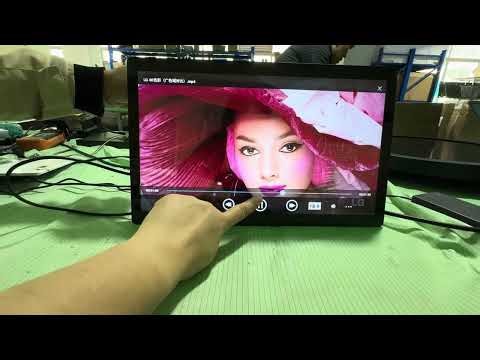 Vivisign SE156W 15.6'' PCAP Touch Signage Display, PCAP Touch Screen Monitor with Android OS 11