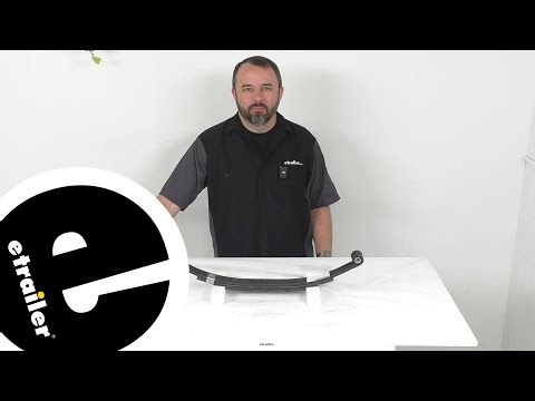 Review of EMCO Trailer Leaf Springs - 3 Leaf Double Eye Spring 3500 lbs Trailer Axle - EM46AJ