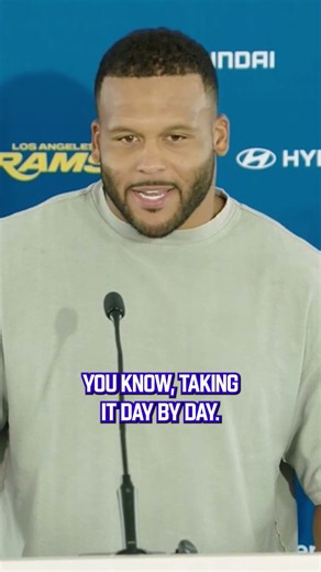 Aaron Donald is FEELING GOOD! 😎