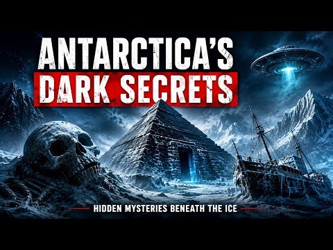 Top 6 Dark Secrets Hidden Beneath Antarctica | Unsolved Mysteries of Antarctica