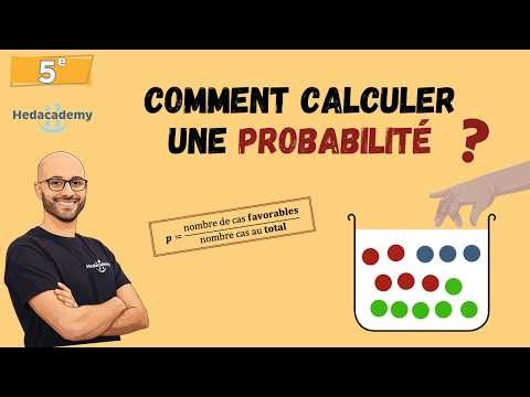 Comment calculer une probabilités ? Premiers pas
