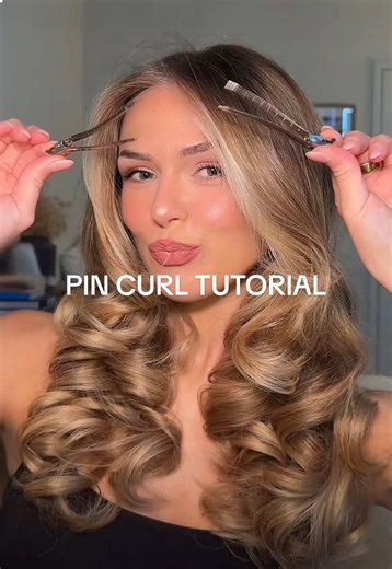 Pin Curl Tutorial with Bondi Boost Airstyler