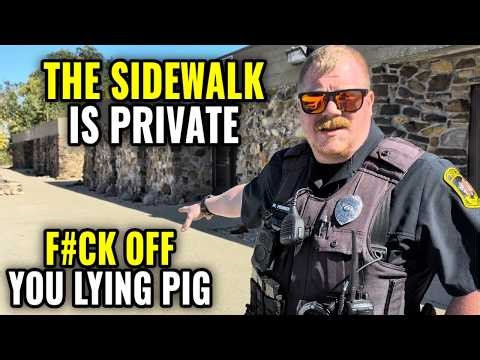 Dumb Tyrant Cop Gets Owned And Sent Packing! First Amendment Audit