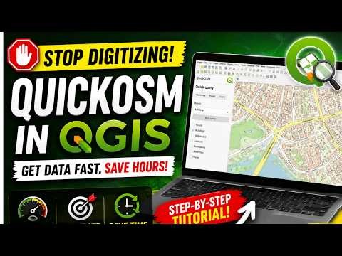 How to Extract Roads, Buildings & More Instantly with QuickOSM Plugin in QGIS