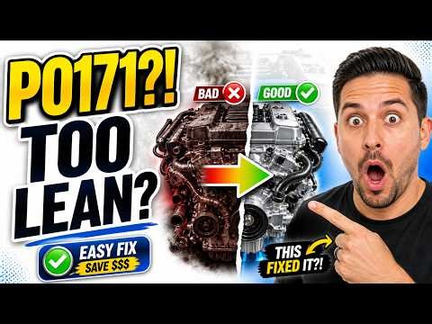 P0171 Code? Don’t Replace Parts Until You Watch This! (Lean Fix)