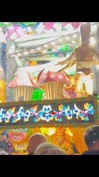 Mallet Parade: Colorful Caterpillar Float at Shepton Mallet Carnival || WooGlobe