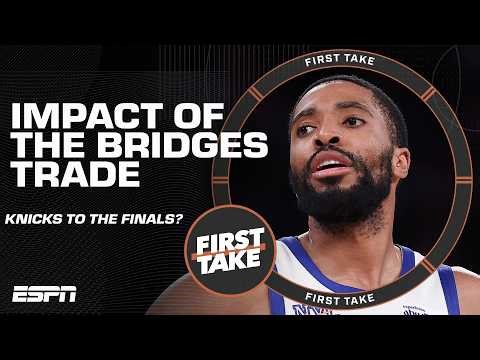 Stephen A. calls out Mikal Bridges' recent performance 😳 'THAT IS UNACCEPTABLE!' | First Take