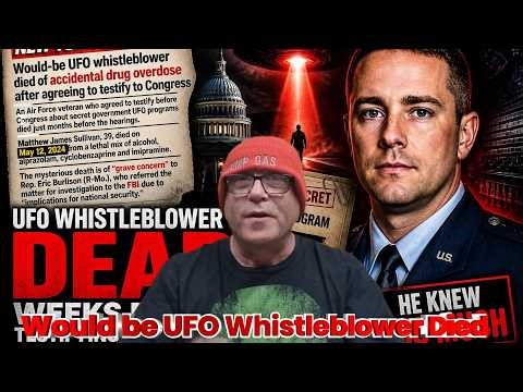 Silenced Before Testimony? The Mysterious Death of a UFO Whistleblower”
