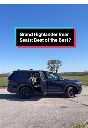 The top trim of the Toyota Grand Highlander continues to spoil passengers when it comes to the rear seats, in both the second and third row! Second row passengers will be greeted with comfortable captains chairs that are both heated and ventilated, and their own zone of climate. And in the third row, you’ll have class leading space for extra comfort on long road trips. But, for over $60,000 in this top trim, gas powered model, is it worth the money? #toyota #toyotagrandhighlander #carreview #car