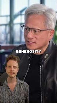 Jensen Huang: “Intelligence alone does not define humanity” from the Lex Fridman Podcast