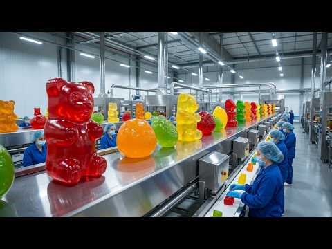 The Surprising Process of Making Gummy Candy