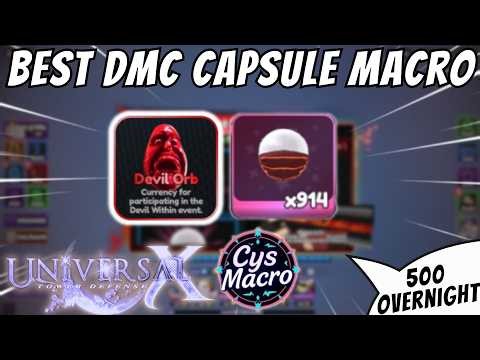 Best DMC Capsule Macro (CYS) - UTDX