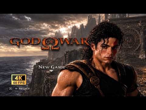 God of War 1 | Michael Jackson Kratos | Full Gameplay | 4K HDR 60FPS