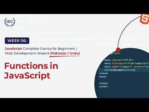 Functions in JavaScript | How Functions Work (Beginner to Advanced Guide)