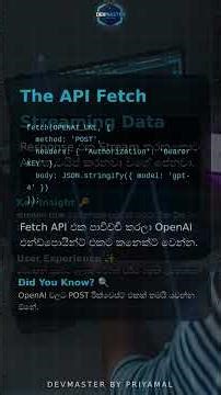 Live Coding: GPT‑4 + Fetch API + Typing Effect