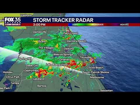Orlando weather forecast live: Tracking strong thunderstorms in Central Florida