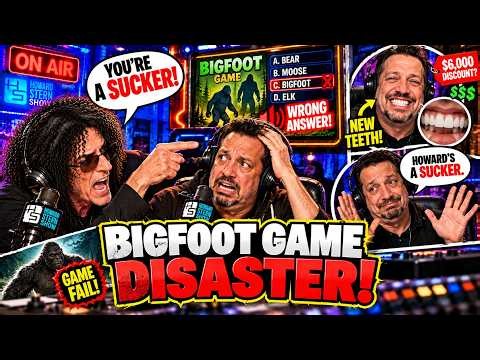 Howard Stern Calls Sal a Sucker After the Bigfoot Game Disaster | The Howard Stern Show