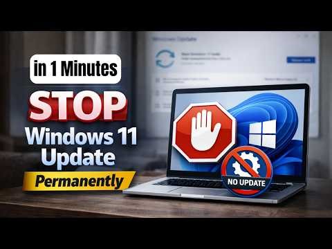 How To Stop Windows 11 Update Permanently | Disable Automatic Updates | Turn Off Auto Updates