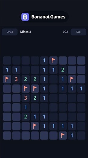 Minesweeper: One wrong click. Can you clear it? Free logic puzzle