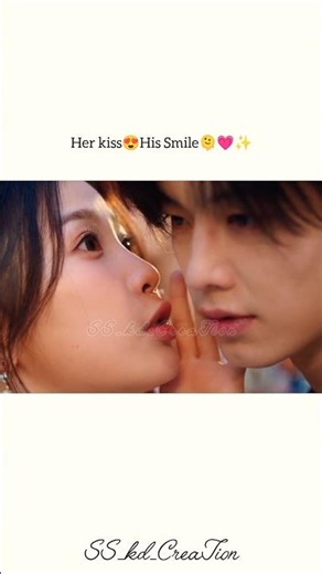 Her Kiss😚✨His Smile Melts me🫠🤌✨|Speed and Love cdrama💕|#cdrama#shortsfeed#Estheryu#Heyu#fyp