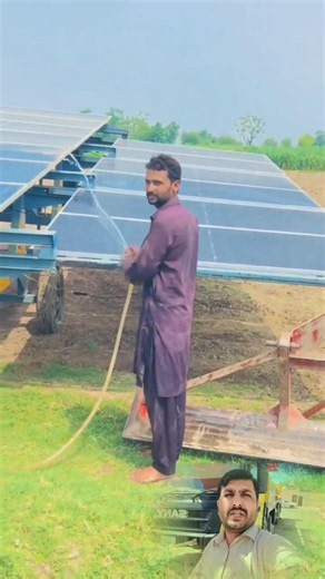 Soler panels par mati jam jati hay jas se soler system pori energy peda nihen karti tubewell water