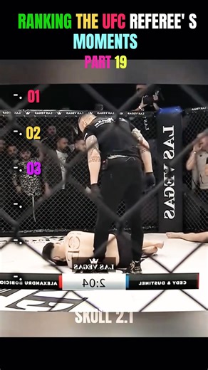Clik The Sound 😵🥊️ #ufc #funny #shorts #referee