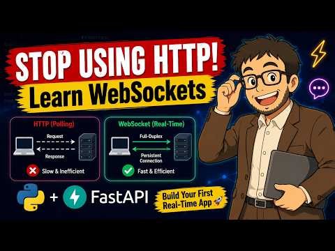 Learn WebSockets with Python & FastAPI | Build Your First Real-Time App