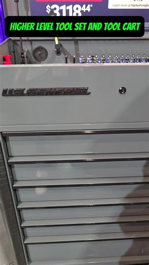 $3119 Higher Level Tool Cart Review from Harbor Freight