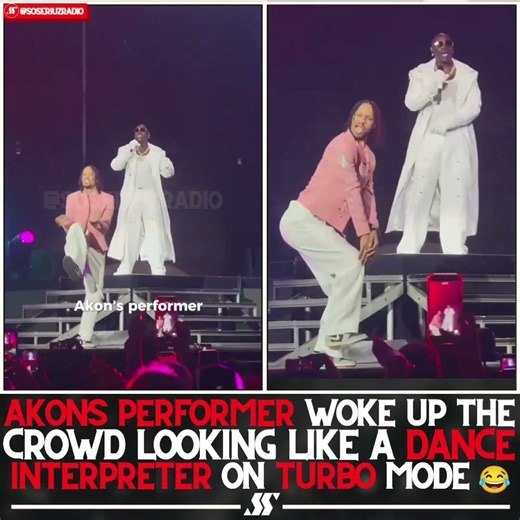 The Crowd Couldn't Handle Akon's Dancers Energy! 🕺🏾