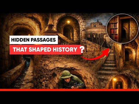 Hidden Passages That Shaped History | Ancient & Wartime Secret Tunnels