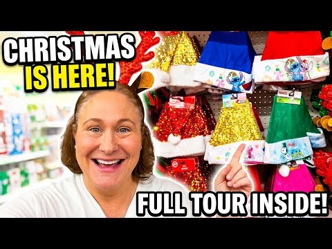 Dollar Tree Christmas Walk Through