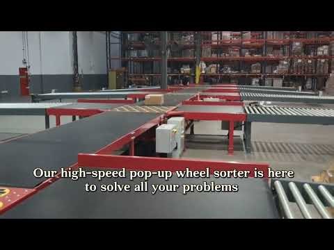 Wheel Sorter Machine for Logistics Centers | Fast, Reliable & Cost-Effective Sorting Solution