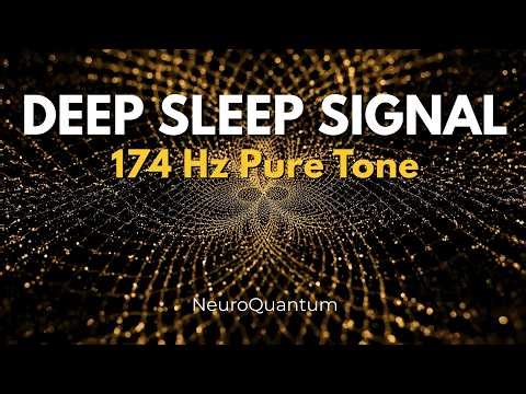 Deep Sleep Grounding • 174 Hz Pure Tone • Release Heavy Energy Signal