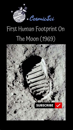 Moon Surface Footprint – A Historic Milestone #moon #apollo #apollo11 #mission