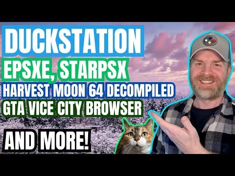 New Feature for Duckstation, PS4 Emulation Improvements, ePSXe updated, GTA Vice City Browser Lives