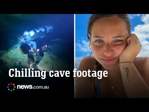 Chilling video shows inside Maldives cave where 5 divers died