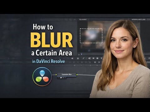 How to Blur a Certain Area in DaVinci Resolve (2026 Step-by-Step Tutorial)